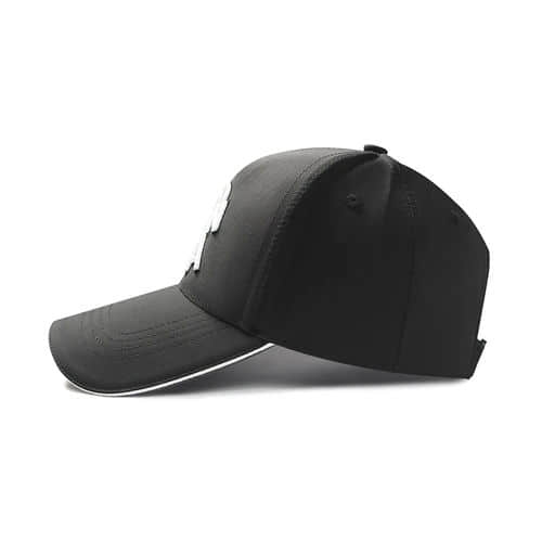 Black golf cap mens hats