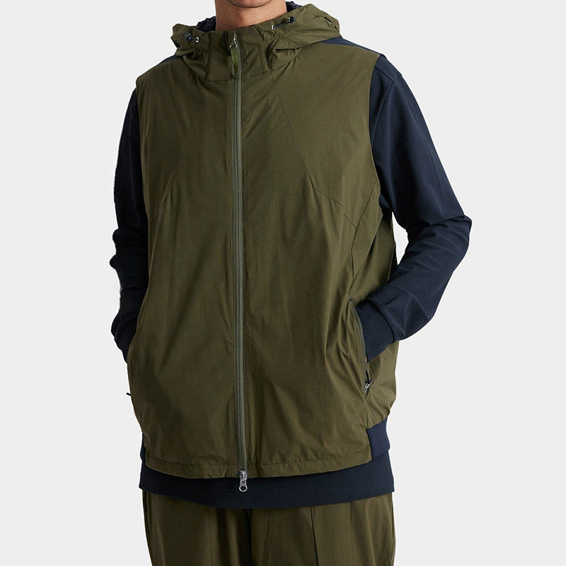 Custom Hooded Gilet | Personalized Golf Outerwear with Logo