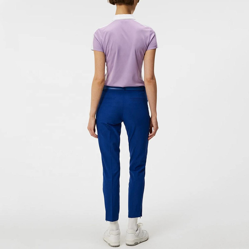 Purple Ladies Golf Polo Shirt | Custom Stretch Golf Top for Women in Polyester and Spandex